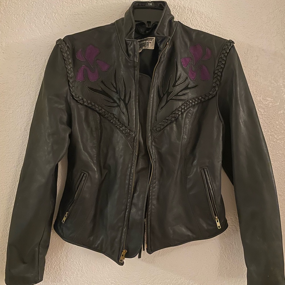 Women’s Biker Learher Jacket